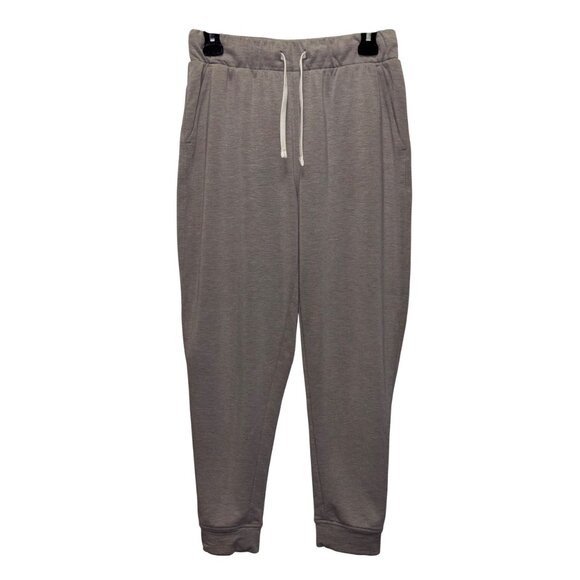 Free Fly Womens Jogger Pants S Beige Bamboo Blend Comfy Elastic Waist Drawstring - Picture 1 of 6